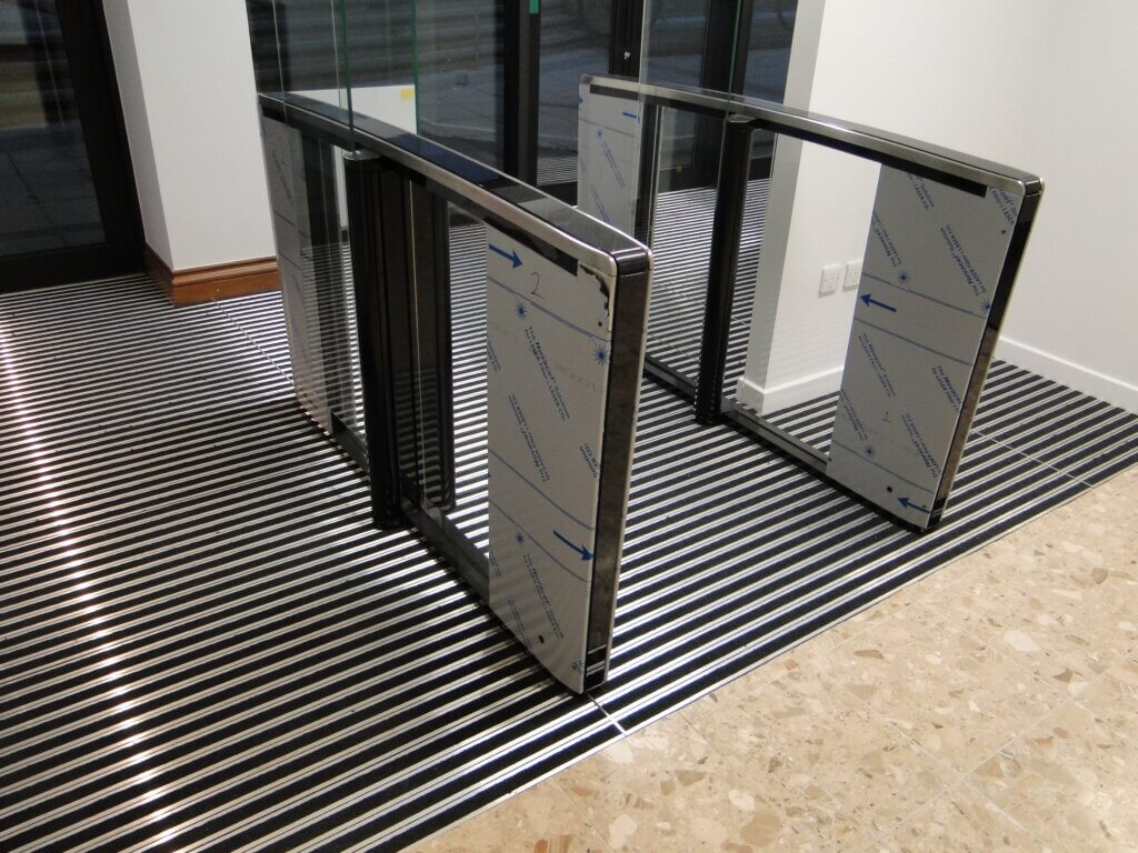 Astra Zeneca frames main entrance with 12mm Matworks