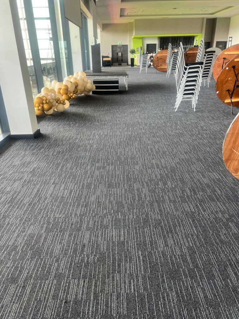 Cloudburst at Salford Red Devils and Sale Sharks Rugby Club